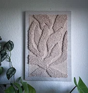 Obrazy i zdjęcia na płótnie - Obraz minimalistyczny punch needle - miniaturka - grafika 1