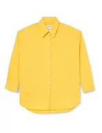 Bluzki damskie - Seidensticker Damska bluzka z długim rękawem, regular fit, żółta, 44, żółty, 44 - miniaturka - grafika 1