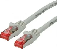 Patchcordy - Roline ROLINE S/FTP Patchcord Cat.6 Component Level, LSOH, szary, 3.0 m - miniaturka - grafika 1