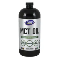 Odchudzanie i oczyszczanie - Now Foods Foods Olej MCT bezzap (946 ml) Foods 2F6C-542F1 - miniaturka - grafika 1