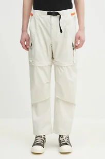 Napapijri spodnie M-Tusco męskie kolor beżowy proste NP0A4IDTN1J1 - Spodnie męskie - miniaturka - grafika 1