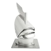 Akcesoria kominkowe - Rotowent DRAGON RO150CH-DR-PK (1.4404) - miniaturka - grafika 1