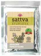 Farby do włosów i szampony koloryzujące - Henna Popielaty Blond ASH BLONDE, Farba do Włosów, Sattva, 10g - miniaturka - grafika 1