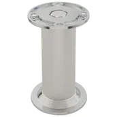 Zawiasy, okucia i inne akcesoria - Noga meblowa D-868 100 mm aluminium STAHL - miniaturka - grafika 1