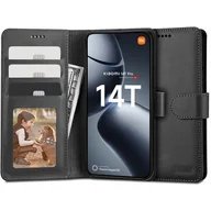 Etui i futerały do telefonów - Etui TECH-PROTECT Wallet do Xiaomi 14T Pro Czarny - miniaturka - grafika 1