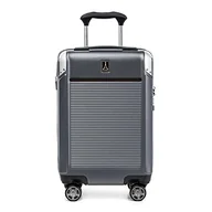 Etui na dokumenty i karty - Travelpro Platinum Elite TSA Lock twarda obudowa z kółkami obrotowymi, walizka z poliwęglanu, Szary vintage, Compact Carry-On 20-Inch, Platinum Elite twarde etui z kółkami obrotowymi, zamek TSA - miniaturka - grafika 1
