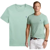Koszulki męskie - koszulka meska ralph lauren bawelniana tshirt meski zielony PREMIUM koszulka meska ralph lauren bawelniana tshirt meski zielony PREMIUM r.L - miniaturka - grafika 1