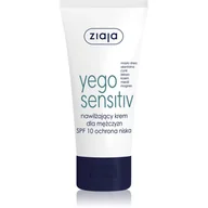 Kosmetyki do pielęgnacji twarzy męskie - Ziaja Yego Sensitiv Moisturising Cream For Men spf10 - miniaturka - grafika 1