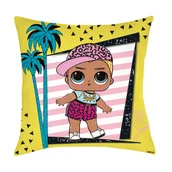 Kołdry i poduszki dla dzieci - Halantex LOL, Poduszka z wypełnieniem, 40x40 cm - miniaturka - grafika 1