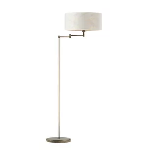 Ruchoma lampa podłogowa CANCUN MARMUR, biały - Lampy stojące - miniaturka - grafika 1