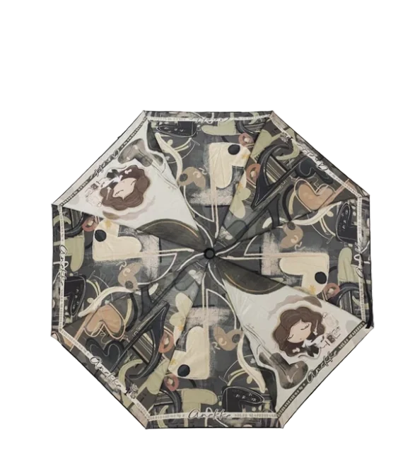 Parasol damski składany Anekke Orchestra manualny 96 cm z pokrowcem