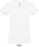 Koszulki i topy damskie - SOLS Koszulka damska Heavy V-Neck 02941 Biały Biały L - miniaturka - grafika 1