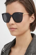 Okulary przeciwsłoneczne - VOGUE okulary przeciwsłoneczne damskie kolor czarny 0VO5564S - Vogue - miniaturka - grafika 1