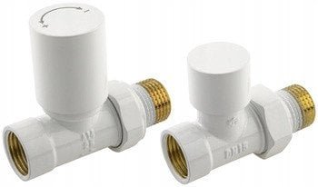 KFA zestaw grzejnikowy Komfort PRO, prosty, biały 758-030-44-BL