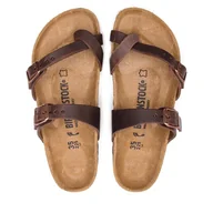 Klapki i japonki damskie - Japonki Birkenstock Mayari 0071023 Brązowy - miniaturka - grafika 1