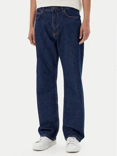 HUGO Jeansy Elyah_B 50520594 Granatowy Straight Fit - Spodnie damskie - miniaturka - grafika 1