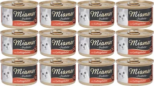 Miamor Pastete wątróbka drobiowa 12x85g puszka - Mokra karma dla kotów - miniaturka - grafika 1