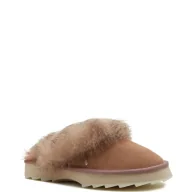 Kapcie damskie - EMU Australia Skórzane obuwie domowe Jolie Sharky Crimp - miniaturka - grafika 1