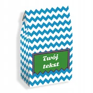 Zestawy upominkowe - Gotowy zestaw prezentowy personalizowany NIEBIESKI herbata sypana PREMIUM różne smaki mix 10szt. prezent upominek podziękowanie dla kobiety faceta m.. - miniaturka - grafika 1