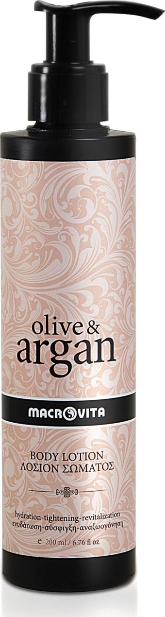 Macrovita MACROVITA OLIVE & ARGAN rewitalizujące mleczko do ciała z kwasem hialuronowym 200ml