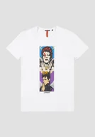Koszulki męskie - T-Shirt Męski Antony Morato Slim Fit Biały - M - miniaturka - grafika 1