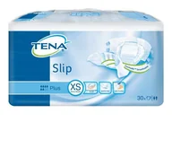 Pozostałe kosmetyki - SCA HYGIENE PRODUCTS AB TENA Slip Plus XS pieluchomajtki 30 sztuk + Gratis chusteczki oczyszczające 10 sztuk 9048613 - miniaturka - grafika 1