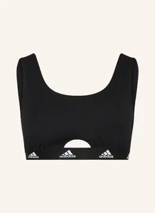 Adidas Gorset schwarz - Biustonosze - miniaturka - grafika 1
