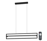 Lampy sufitowe - Eglo 900466 - LED Ściemnialny żyrandol na lince SIBERIA LED/34W/230V + pilot - miniaturka - grafika 1