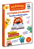 Układanki dla dzieci - Bazgraki czytają wyrazy i zdania. Czytanie sylabowe. Teczka edukacyjna. Kapitan Nauka - Zuzanna Osuchowska - książka - miniaturka - grafika 1