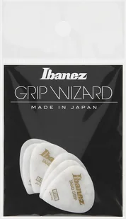 Ibanez Flat Pick Sand Grip Crack model - biały, 6 sztuk (PPA16MCG-WH) PPA16MCG-WH - Gitary elektryczne - miniaturka - grafika 1
