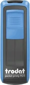 Pieczątki - Trodat Pieczątka Trodat Pocket Printy 9511 niebieska - miniaturka - grafika 1
