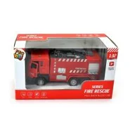 Samochody i pojazdy dla dzieci - Pojazd metalowy - wóz strażacki 15cm Pro Kids - miniaturka - grafika 1