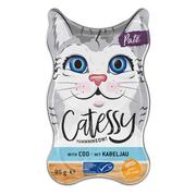 Mokra karma dla kotów - Catessy Delikatne Paszteciki z dorszem - 36 x 85 g - miniaturka - grafika 1