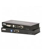 Inne akcesoria audio-wideo - ATEN Przedłużacz USB/DVI/Audio z RS-232 (60m) CE600 - miniaturka - grafika 1