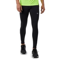 Spodnie sportowe męskie - Spodnie New Balance MP23234BK - czarne - miniaturka - grafika 1