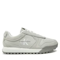 Sneakersy męskie - Sneakersy Calvin Klein Jeans Toothy Runner Irregular Lines YM0YM00624 Szary - miniaturka - grafika 1