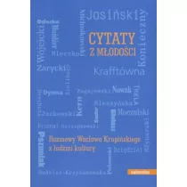 Universitas Cytaty z młodości - Wacław Krupiński - Filologia i językoznawstwo - miniaturka - grafika 1