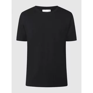 Koszulki męskie - T-shirt z bawełny bio - Baldessarini - grafika 1