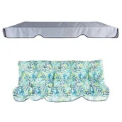 Poduszki ogrodowe - Poduszki z daszkiem na huśtawkę 150 cm Piemont G045-01PB PATIO - miniaturka - grafika 1