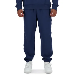 Spodnie New Balance MP41508NNY - granatowe - Spodnie sportowe męskie - miniaturka - grafika 1