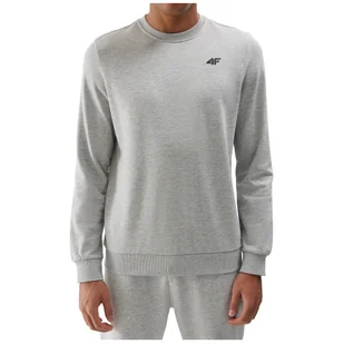 Męska bluza 4F Sweatshirt M1181 Rozmiar: XXL / Kolor: jasnoszary - Bluzy sportowe męskie - miniaturka - grafika 1