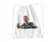 Torby szkolne - WOREK DO SZKOŁY WF/BUTY JEREMY SOCHAN SPURS +IMIĘ - miniaturka - grafika 1