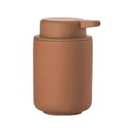 Mydelniczki i dozowniki mydła - Pomarańczowy kamionkowy dozownik do mydła 250 ml Ume – Zone - miniaturka - grafika 1