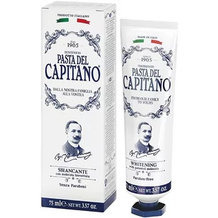 Del Capitano pasta do zębów wybielająca, 75 ml - Pasty do zębów - miniaturka - grafika 1