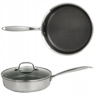 Patelnie - PATELNIA POWŁOKA NON STICK - STRUKTURA PLASTRA MIODU HEXAGONAL HYBRID 26CM - miniaturka - grafika 1
