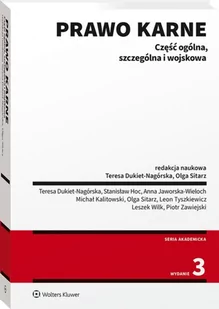 Prawo karne Część ogólna szczególna i wojskowa - Podręczniki dla szkół wyższych - miniaturka - grafika 2