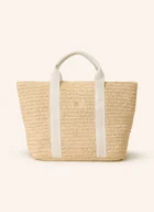 Torebki damskie - Tommy Hilfiger Torba Shopper beige - miniaturka - grafika 1