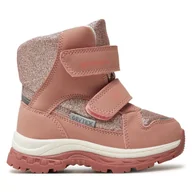 Buty dla dziewczynek - Śniegowce Garvalin 241850 A032 S Różowy - miniaturka - grafika 1