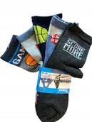 Skarpetki dla dzieci - 5 x skarpetki dziecięce dla chłopca chłopięce bawełniane 33-35 wzór Game - Inny producent - miniaturka - grafika 1