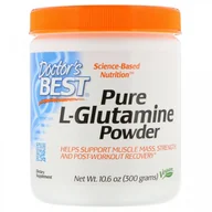 Aminokwasy - LGlutamina 300 g Doctor's Best 753950004917 - miniaturka - grafika 1